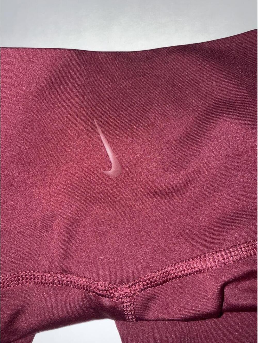 Nike Dri-FIT Leggings Women’s XS Burgundy Wine High Rise Workout Yoga Running